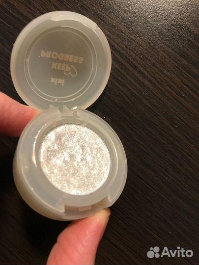 Тени для век Спарклы Xixi - серебристый