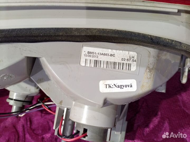 Фонарь задний внутренний левый для Ford Focus III