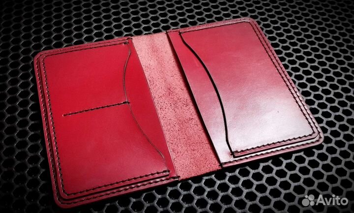 Обложка для паспорта. Натуральная кожа