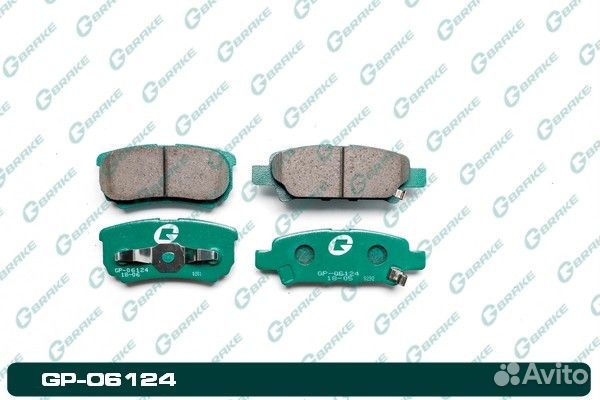 Колодки G-brake GP-06124 GP-06124 G-brake