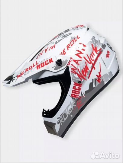Мотошлем кроссовый