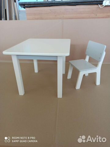 Детский стол и стульчик