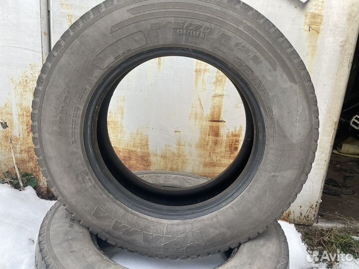 Грузовая резина Кама 245/70 R19.5