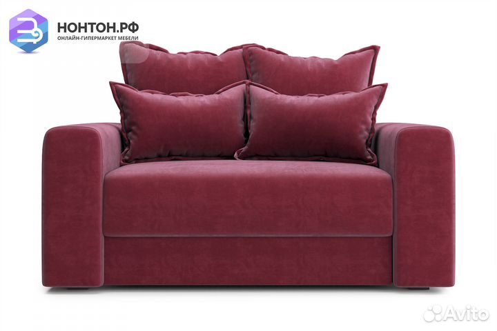 Кресло тик-так Омега бордовое