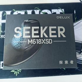 Вертикальная мышь delux seeker M618XSD