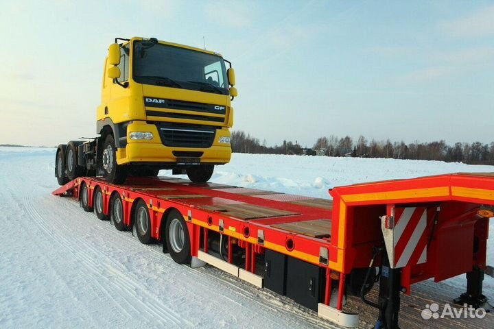 Трал. Перевозка негабаритных грузов