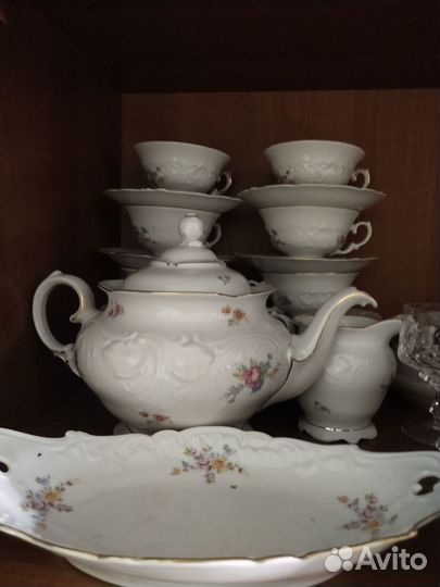 Чайные пары, чайник,молочник,соусник