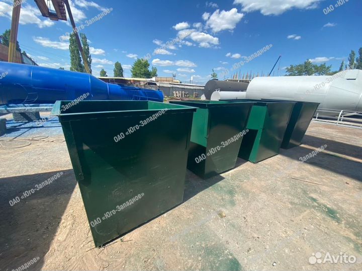 Бункеры для мусора и тбо, контейнеры для тбо