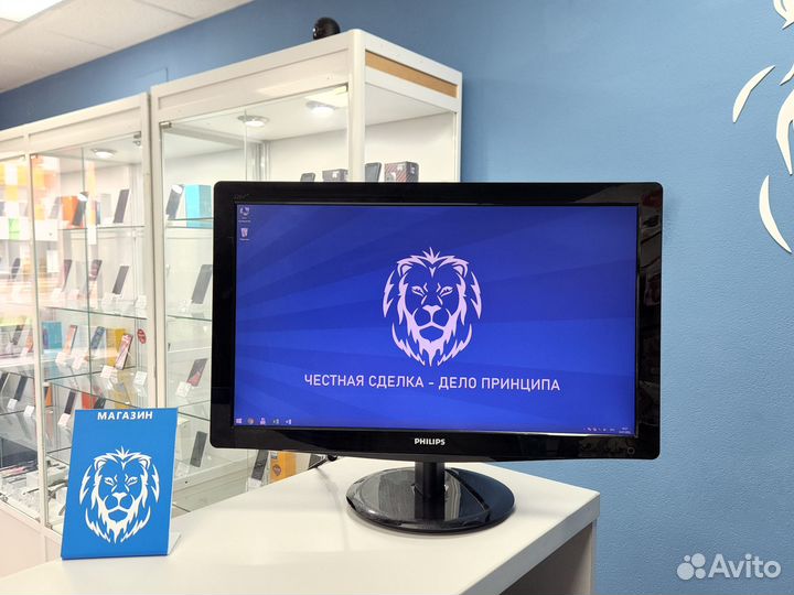 Монитор Philips 22 дюйма Full HD (вр80)