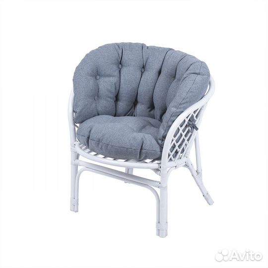 Комплект из ротанга Багама Дуэт с серыми подушками