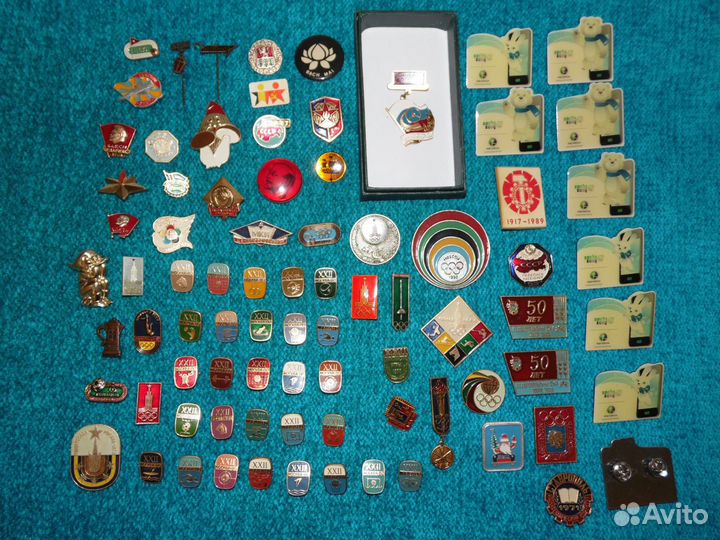 Значки СССР металл коллекционные