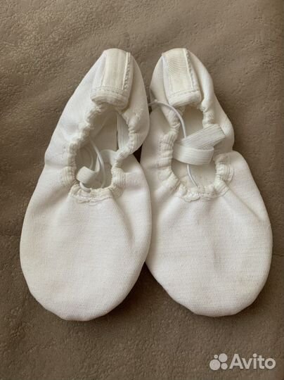 Балетки для танцев (белые)