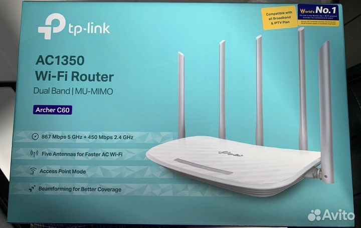 Wi fi роутер tp link archer C60
