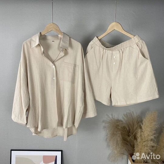 Костюм летний zara lime love republic h&m хлопок