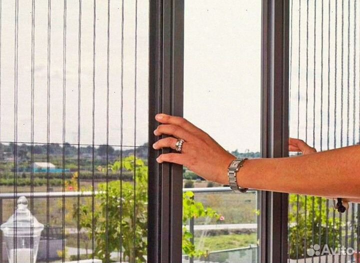 Москитные сетки (плисе)