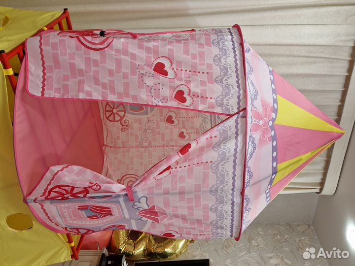 Игровой тоннель, палатка и сухой бассейн