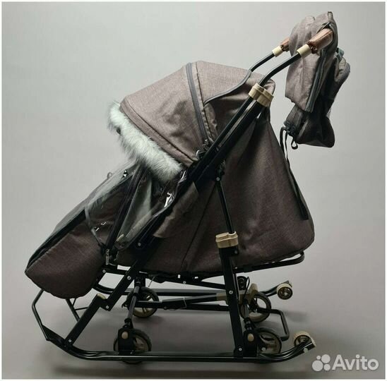 Санки коляска galaxy glory gloss