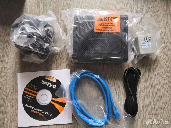 Роутер D-Link dsl-2500u