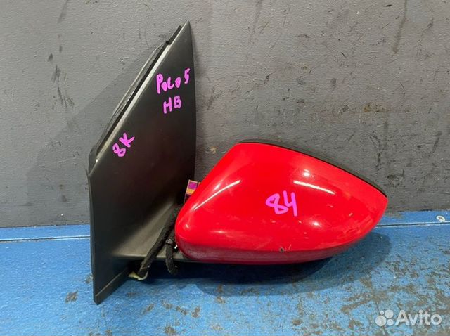 Зеркало левое Volkswagen Polo 5 6R