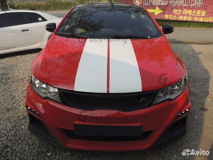 Передний Бампер R-Line Kia Cerato Koup