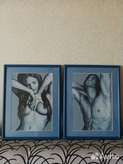 Картина вышитая крестом