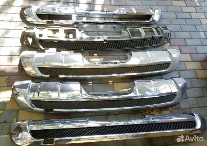 Юбка заднего бампера мерседес ML 166 AMG