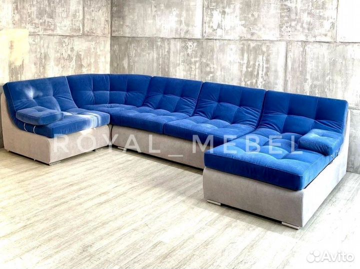 Модульный п образный диван на заказ