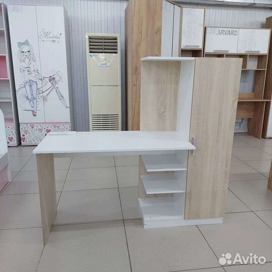 Компьютерный стол Бейсик дуб сонома