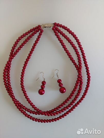 Колье + серьги