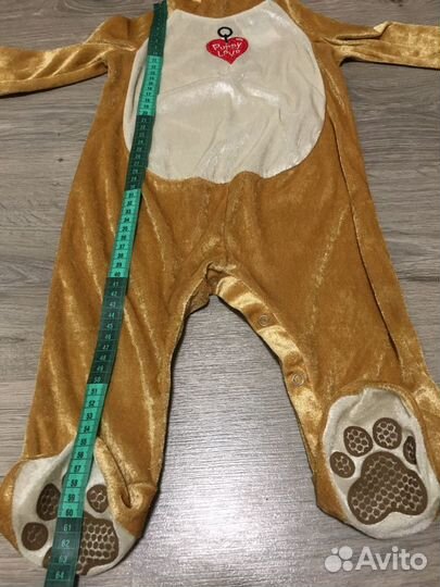 Классный новогодний костюм пёсика для малыша