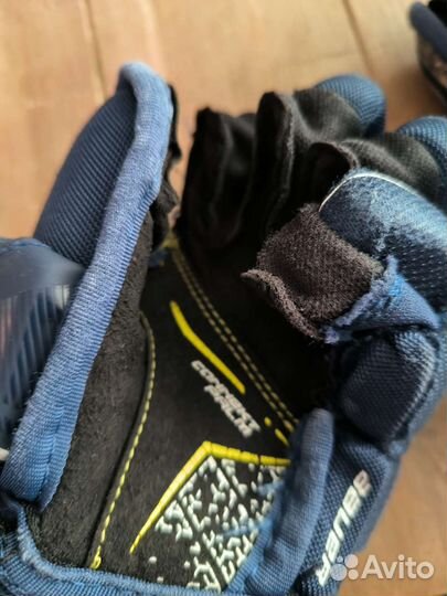 Перчатки хоккейные bauer supreme ultrasonic YTH S2