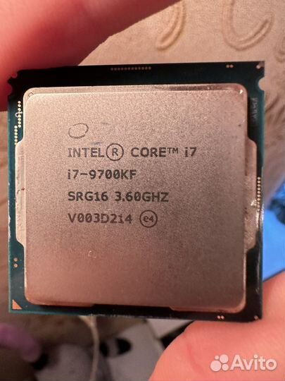 Процессор intel core i7 9700kf