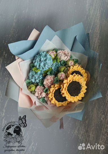 Зефирные цветы