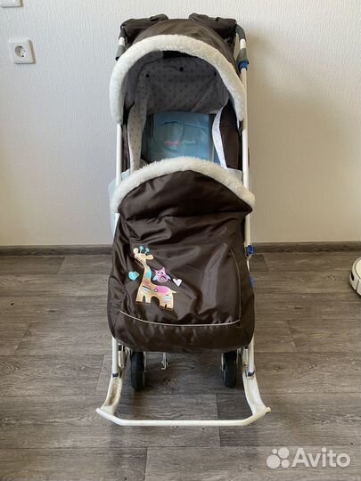 Санки на колесах