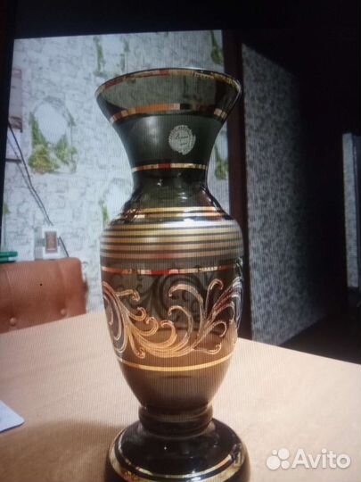 Ваза Богемия,Чехословакия, раритет