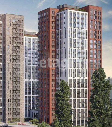 Квартира-студия, 24,3 м², 7/25 эт.