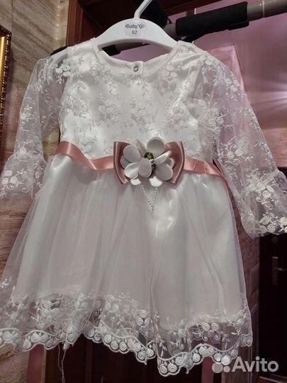 Платье для девочки 80