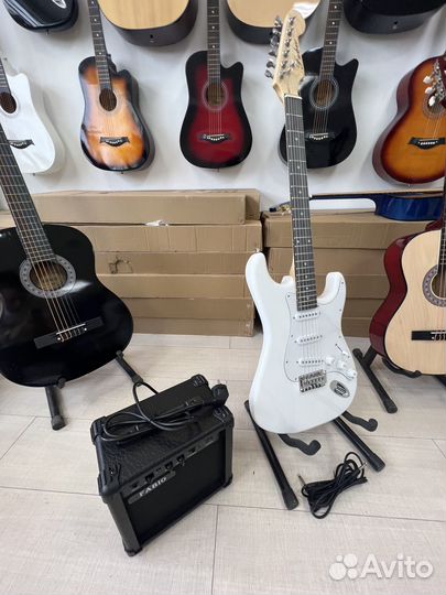 Электрогитара + комбоусилитель