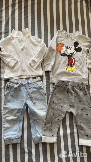 Вещи пакетом на мальчика 80