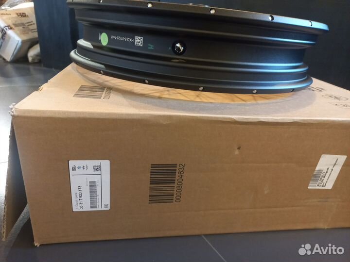 Передний спицованный диск на BMW R1300GS