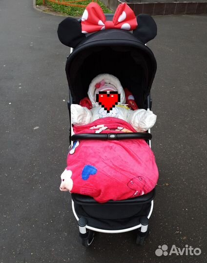 Коляска прогулка Yoya Dearest 818 Минни-Маус
