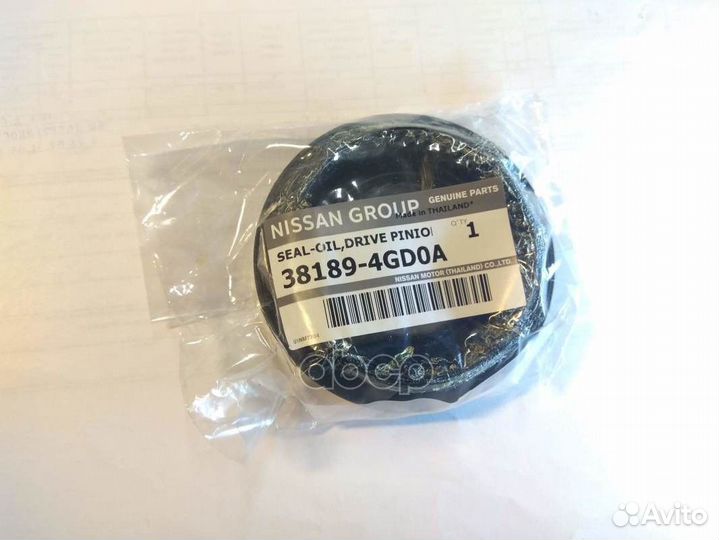 Сальник 381894GD0A 381894GD0A nissan