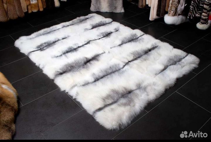 Ковёр из песца (вуаль)