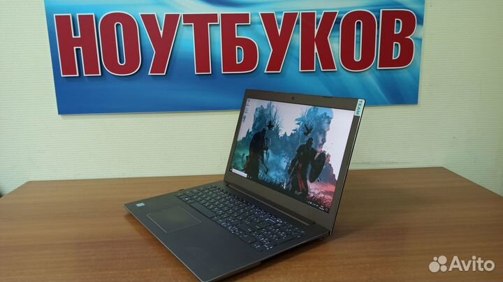 Металлический игровой ноутбук Lenovo / IPS / ssd