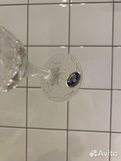 Бокалы для вина 130 мл хрусталь Bohemia