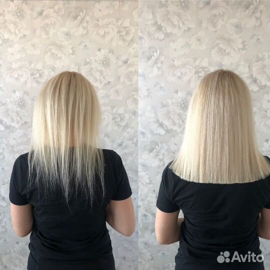 Безопасное Наращивание волос на силиконовые нити