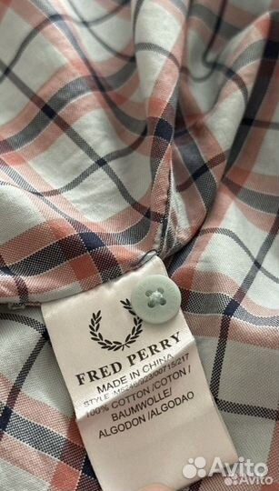 Рубашка fred perry