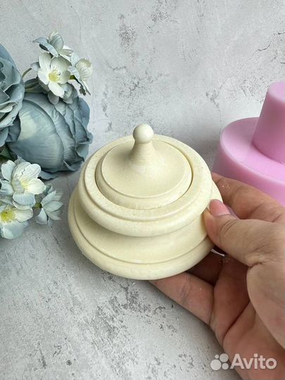 Силиконовая форма для бетона и гипса