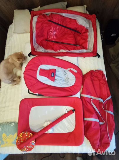 Детская кровать манеж Chicco Lullaby