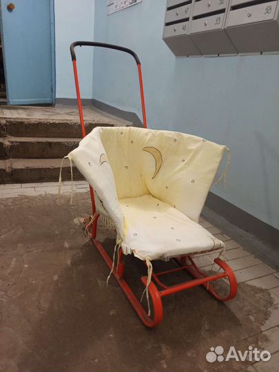 Детские зимние санки